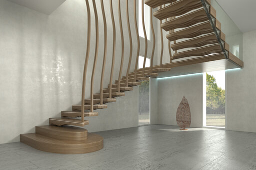 Wave - organische treppendesigns Siller Treppen