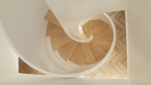 Tornado Spiral - Design Treppe Spiral von Siller Treppen